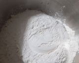 A picture of step 1 of Kachori dough.