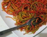 Foto langkah ke 8 dari resep Spageti pelangi oglio olio (super simple).