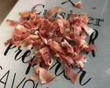 Une image de l'étape 10 de Endives braisées au bouillon de gambas, thym frais et jambon cru.