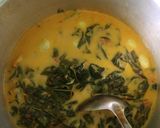 Foto langkah ke 5 dari resep Sayur daun singkong (teri dan telur puyuh).