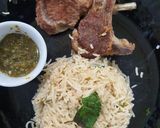 A picture of step 5 of 3 ingredients easiest chops.