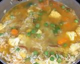 A picture of step 4 of Veg pulao.