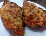 Foto del paso 4 de la receta: Boniatos rellenos 🍠🧡🍂