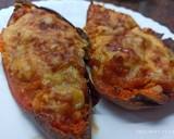 Foto del paso 4 de la receta: Boniatos rellenos 🍠🧡🍂