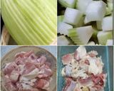 รูปขั้นตอนการทำที่ 2 ของ แกงเขียวหวานไก่ใส่ฟัก