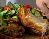 Hình bước làm 4 của món Cơm gà chiên bằng nồi chiên không dầu