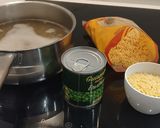 Foto del paso 2 de la receta: Cocina de subsistencia: Potaje de Orzo con Guisantes