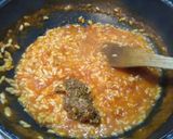 Une image de l'étape 3 de Risotto au pesto rosso.