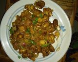A picture of step 6 of Gobi chilli without food colour.