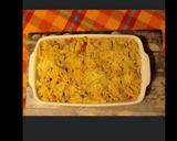 Une image de l'étape 5 de Gratin de gnocchis jambon artichaut et 4 fromages.