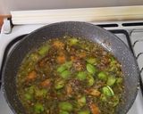 Foto langkah ke 3 dari resep Sambal Ijo Ikan Asin Jambal+Pete.