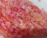A picture of step 4 of Palak Gajar ki bhujiya.