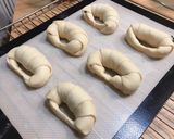 Hình bước làm 4 của món 💚 Bánh Mì Ngọt Con Cua (Cỡ Lớn) Nhân Sô Cô La 🥐
