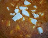 A picture of step 3 of Shahi paneer.