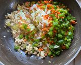 A picture of step 2 of Chicken Manchow Soup.