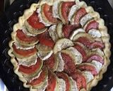 Une image de l'étape 5 de TARTE AUBERGINES/TOMATES/CHÈVRE.