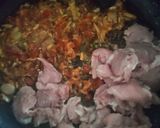 Gambar langkah 7 resipi Makaroni Goreng Daging.