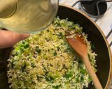 Foto del paso 2 de la receta: Risotto otoñal 🍵