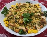 A picture of step 14 of Haryali Fusion Pulao.