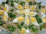 Ensalada de arroz y sardina