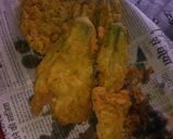 A picture of step 6 of Pumpkin flower flitters.
