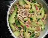 A picture of step 3 of Pork ear in Thailand salad.