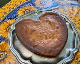 A picture of step 13 of Banana, Mascarpone, and Plum Sugar Fondant Cake.