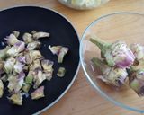 Foto del passaggio 1 della ricetta Polpettone con cuore di carciofi