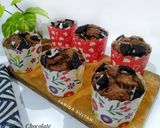 Foto langkah ke 7 dari resep Chocolate Muffin With Oreo - tanpa mikser.