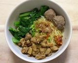 Foto langkah ke 14 dari resep Mie Ayam Jamur Abang-abang.