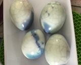 A picture of step 1 of Halloween Spooky Devilled Dino Eggs & Creepy Baby Yoda Eggs.