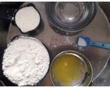 A picture of step 1 of Coconut Karanji (Purnyaa).