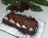 Une image de l'étape 12 de Recette bûche de Noël chocolat et noisette.