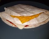 Φωτογραφία βήματος 5 της συνταγής Tortilla wraps ή Τορτίγιας σάντουιτς + 3 έξτρα ιδέες