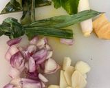 Foto langkah ke 3 dari resep Nasi Lemak Magic Com Hijau Pandan.