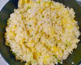 Hình bước làm 3 của món Cơm chiên trứng