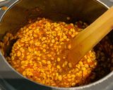 A picture of step 6 of Dal fry.
