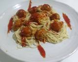 Meat ball spegahti recipe step 6 photo