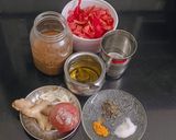 A picture of step 1 of Rooted Warmth Carrot–Ginger Soup (with Protein Chhole Crunch).