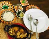 A picture of step 8 of Typical Bong Lunch with Rohu Fish Curry with Cauliflowers & Potatoes 🥔.