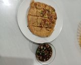 Foto langkah ke 9 dari resep Martabak Telor Teflon Saus Sambal Kecap.