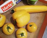 Une image de l'étape 1 de Pizza jaune.
