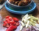 Gambar langkah 2 resipi Ayam Masak Halia.