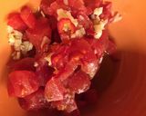 Bruschetta z pomidorem i serem fetą krok przepisu 1 zdjęcie
