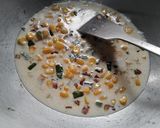 A picture of step 3 of Corn Sandwich.