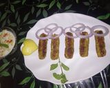 A picture of step 6 of Soya and chanadal kabab,.