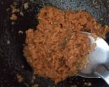 A picture of step 2 of Coconut Jaggery Burfi.