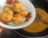 Foto langkah ke 4 dari resep Krecek telur bumbu pedas.