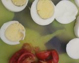 A picture of step 1 of Boiled egg sandwich.