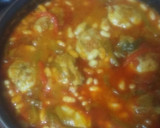 Foto del paso 4 de la receta: Tupper de guiso de judías con contramuslo de pollo y pimiento